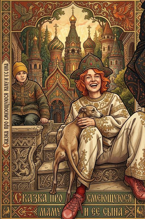 Катя и Леон в сказочном городе